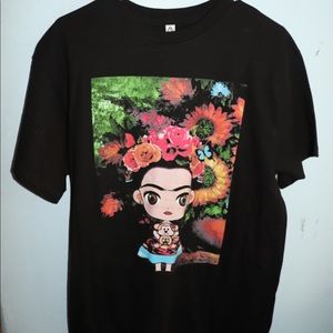 Frida Kahlo Animated T- Shirt
